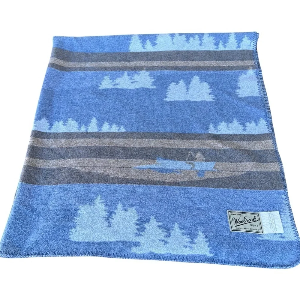 Woolrich home blue